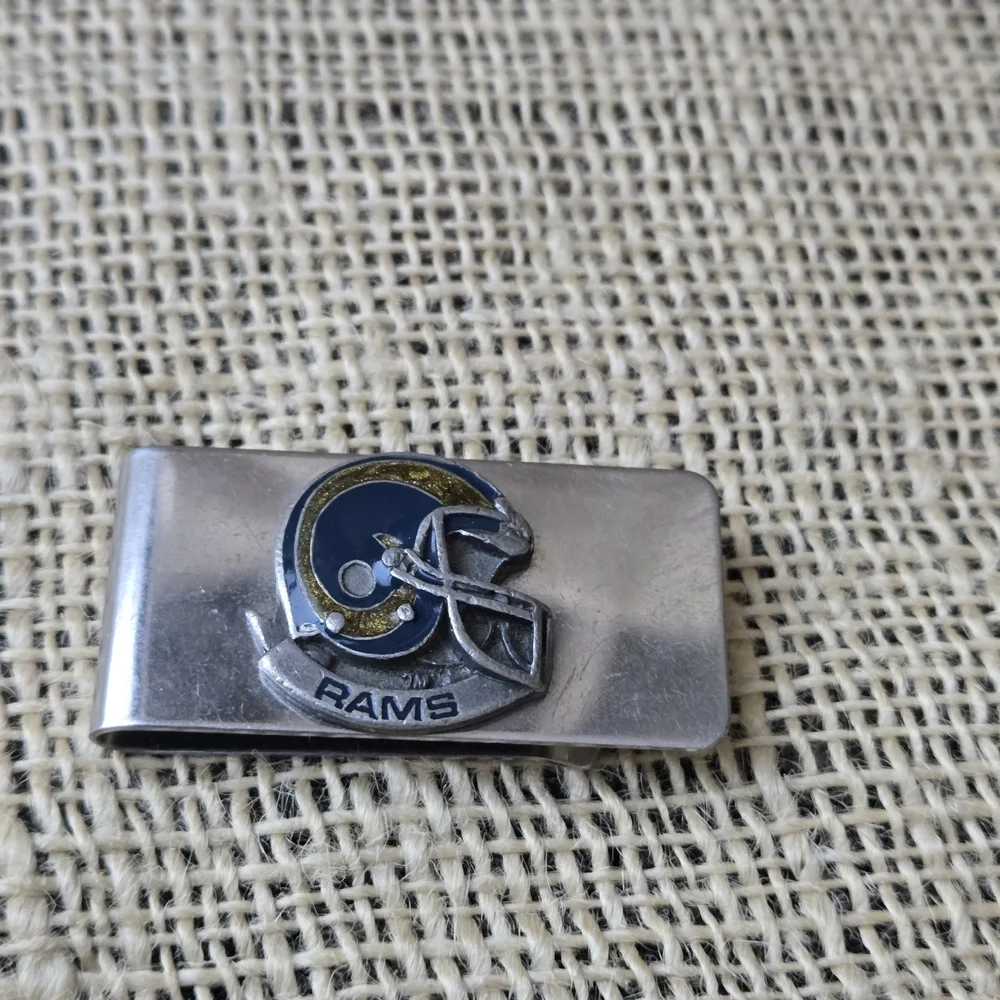 Los Angeles Rams Metallic Money Clip